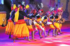 Halba tribal dancers Chhattisgarh